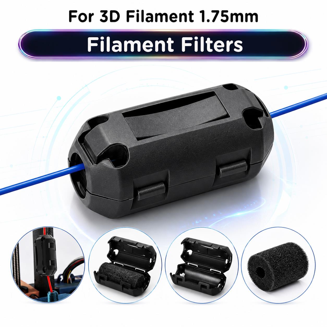 Tpu Filament - Piezas para Impresora 3D: Filtros de