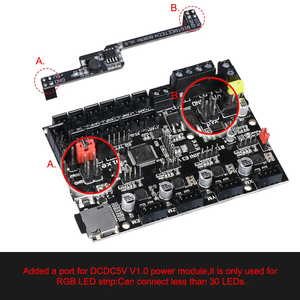 Skr Mini E3 - Módulo de alimentación DCDC5V V1.0 compatible