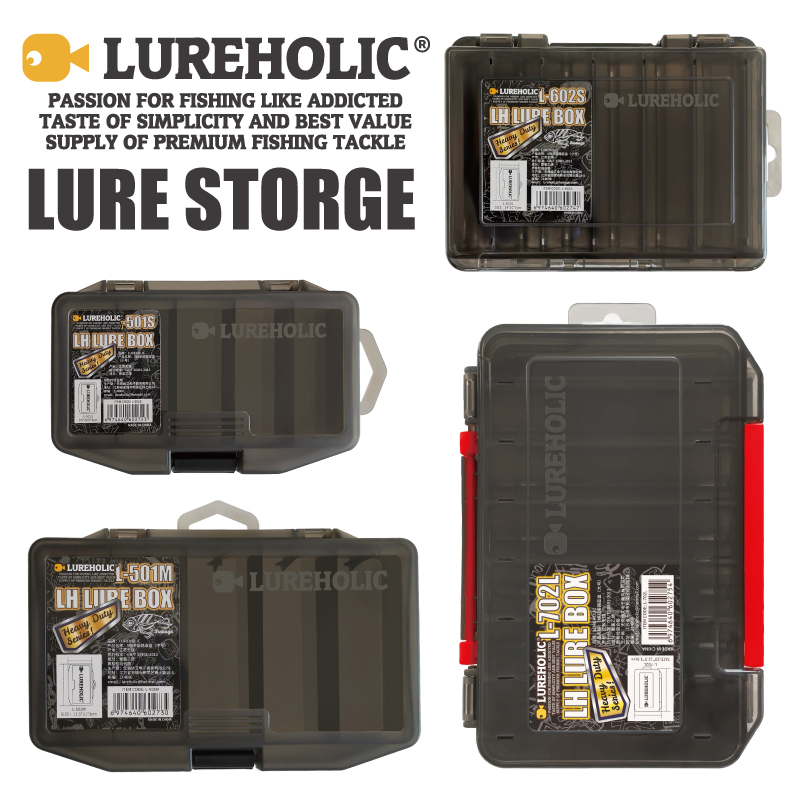 Nozzle Tungsten - Caja de señuelos LUREHOLIC, aparejos de