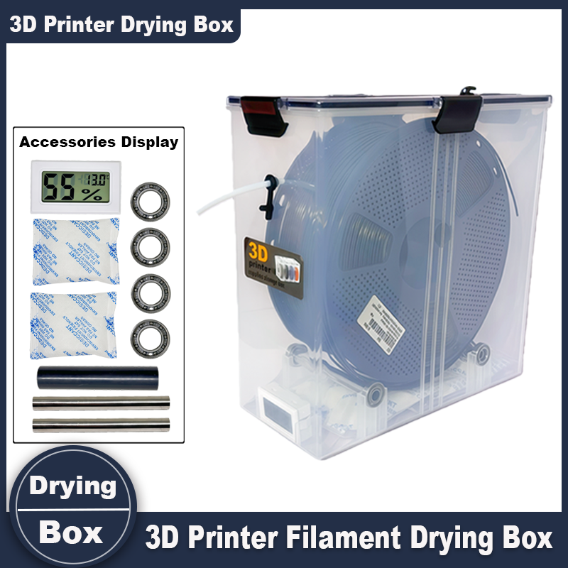 Abs Filament - Caja de Almacenamiento de Filamento 3D
