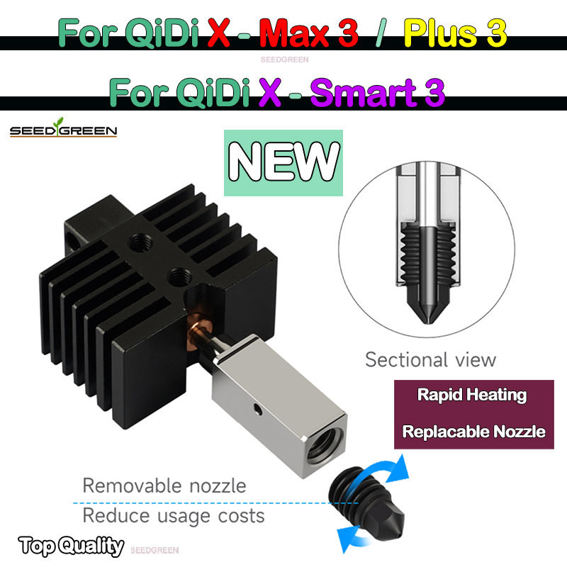 Hotend 0.4Mm - Hotend para Qidi X plus 3