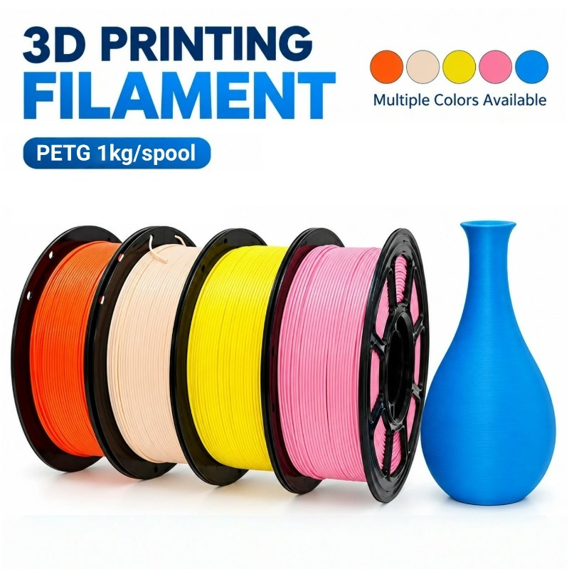 Filament 1.75 - Filamento para impresora 3D PETG, 1,75