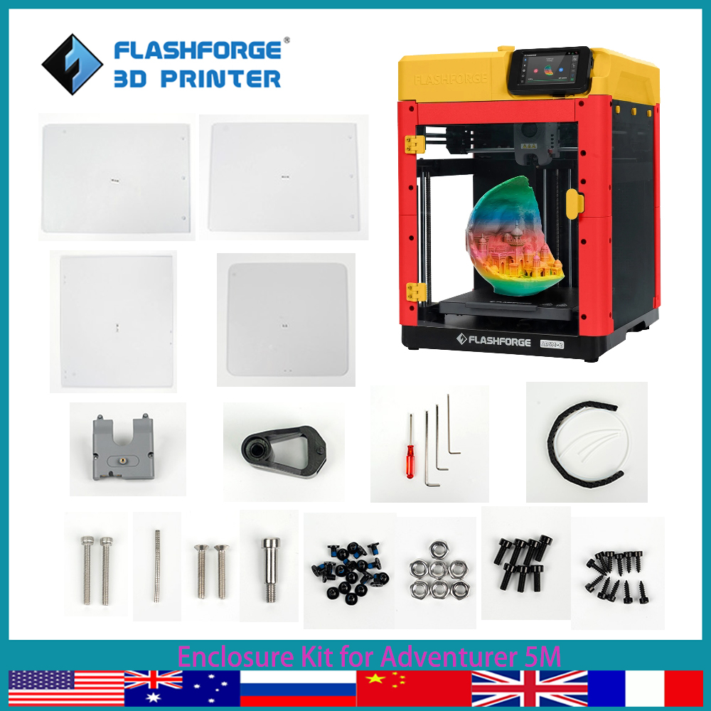 Enclosure 3D Printer - FLASHFORGE Kit de panel de carcasa