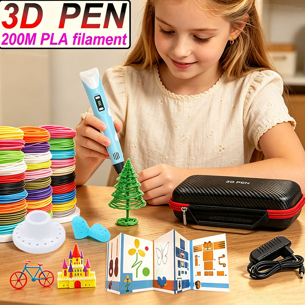 Pla Filament - Nuevo bolígrafo 3D para niños con