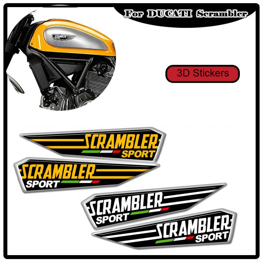 Resin Vat - Para DUCATI Scrambler pegatinas tipo almohadilla