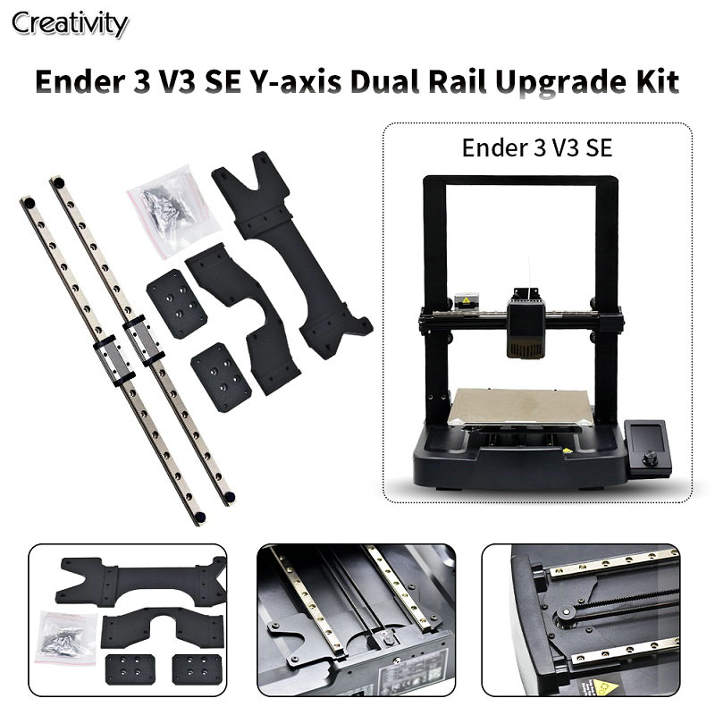 Ender 3 V3 SE KE impresora 3D  - Linear Rail Mgn12H Set reseña y precio
