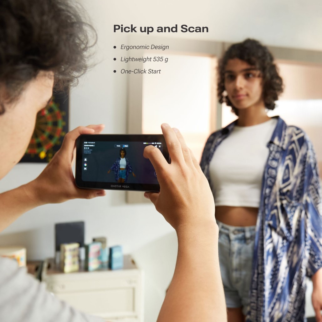 Escáner Shining Einstar Vega d - Handheld 3D Scanner High Precision reseña y precio