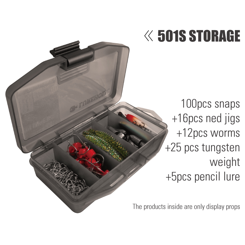 Caja de señuelos LUREHOLIC, ap - Nozzle Tungsten reseña y precio
