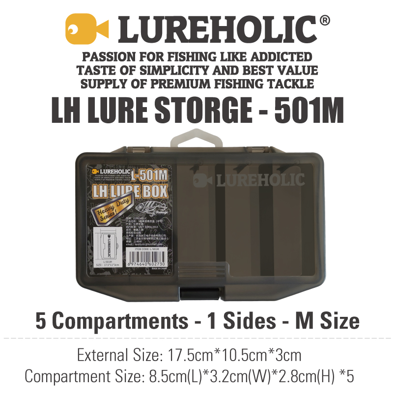 Caja de señuelos LUREHOLIC, ap - Nozzle Tungsten reseña y precio