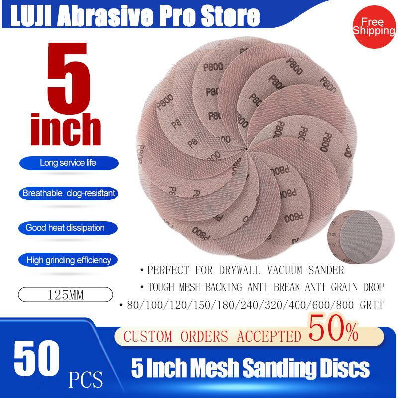 Disco de lija de malla de 5 pu - Extruder reseña y precio