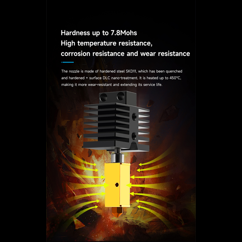 Hotend para Qidi X plus 3 / X  - Hotend 0.4Mm reseña y precio