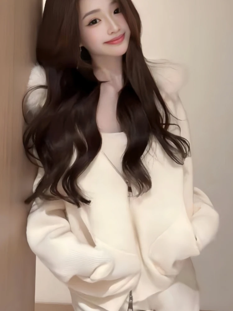 Y2k-cárdigan holgado con capuc - Resin Vat reseña y precio