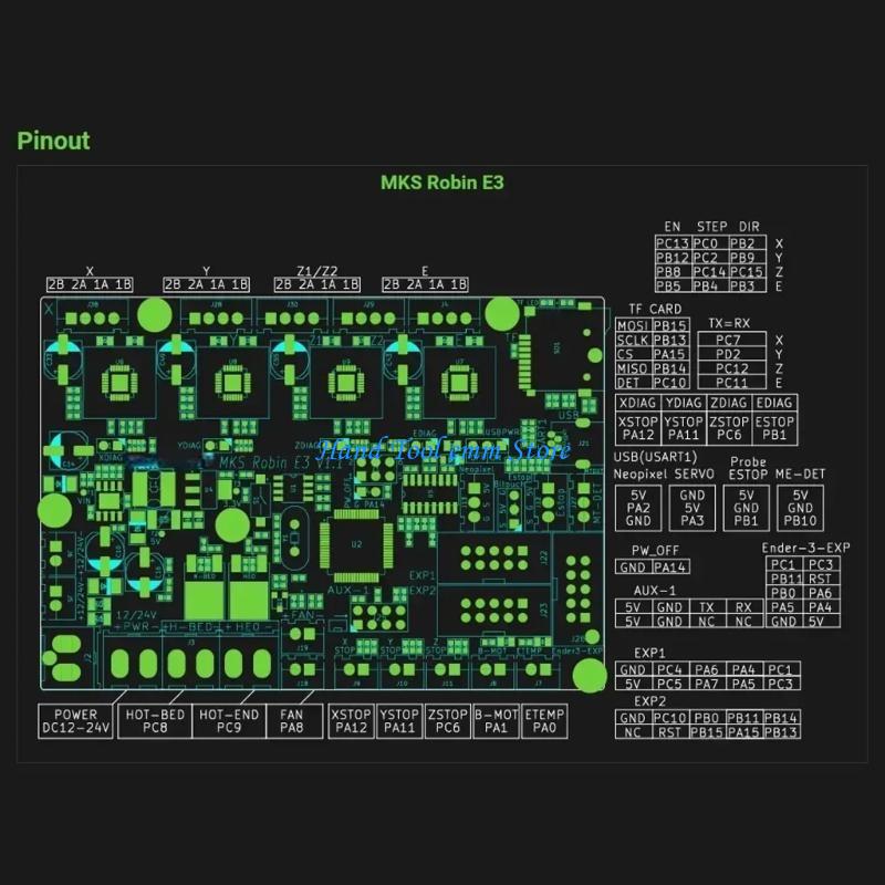 Placa base Control H37F MKS Ro - Skr Mini E3 reseña y precio