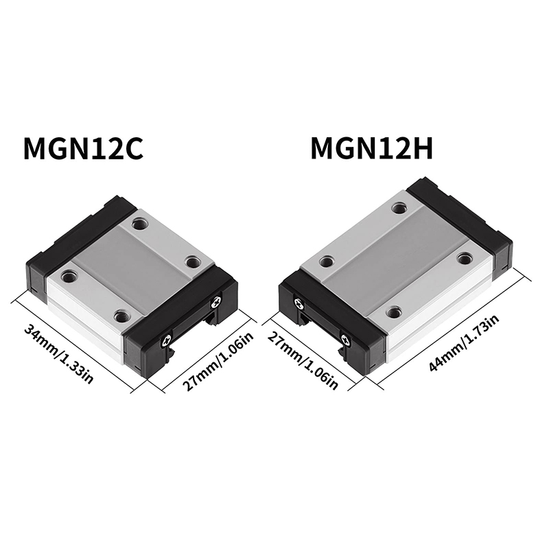 MGN7 MGN12 MGN15 MGN9 L de 100 - Linear Rail Mgn12H Set reseña y precio
