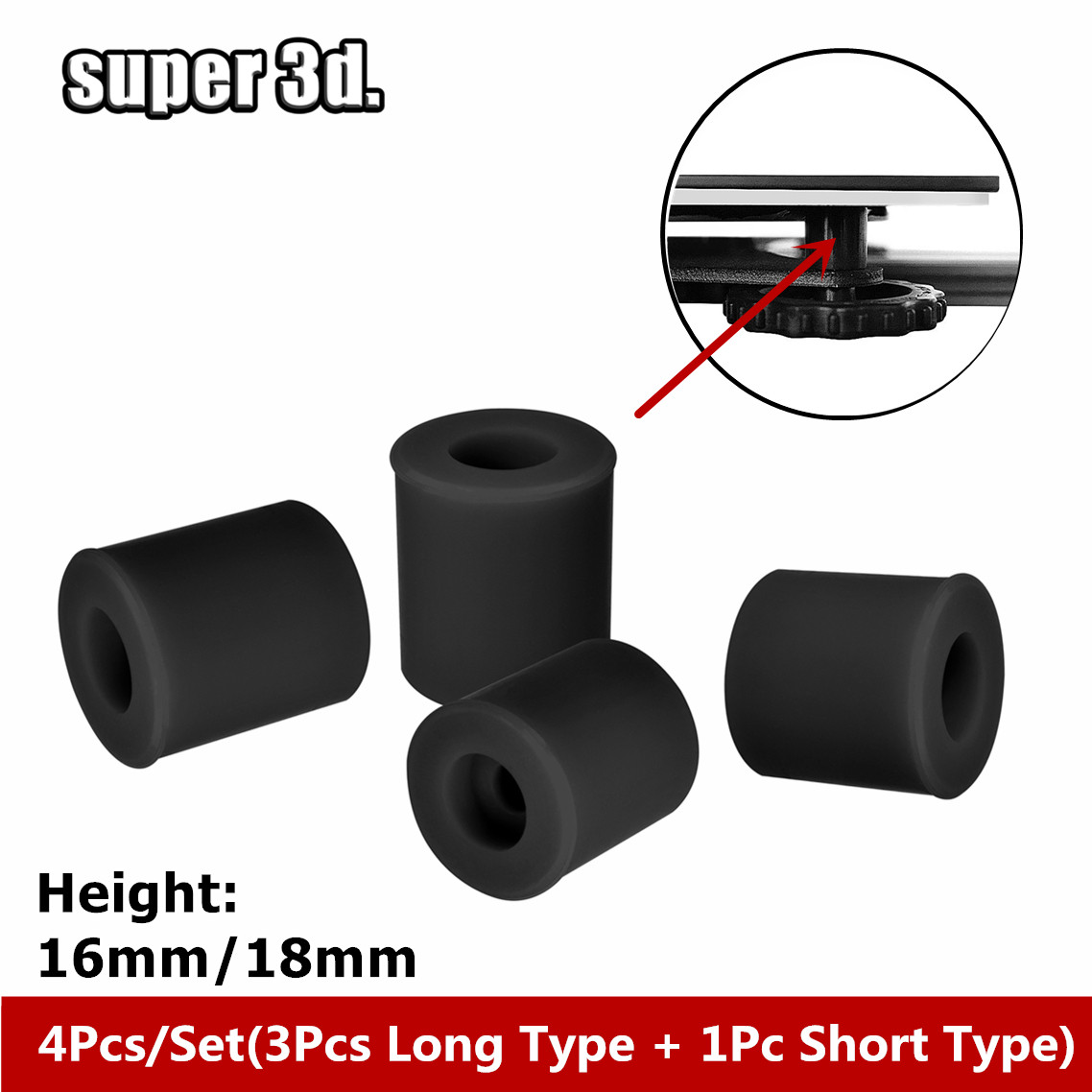 Columna de silicona para nivel - 3D Printer Stand reseña y precio
