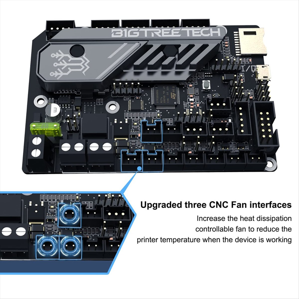 Nuevo SKR Mini E3 V3.0 Placa d - Skr Mini E3 reseña y precio