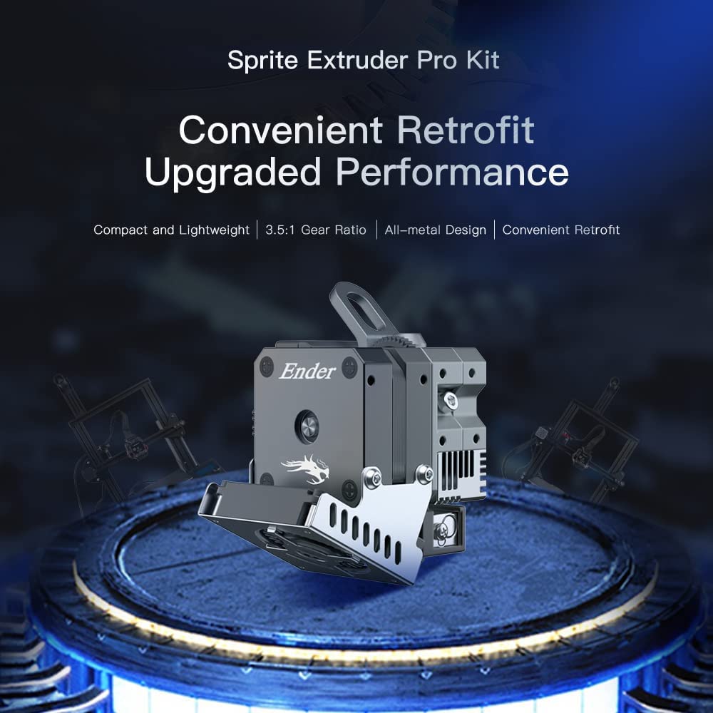 CREALITY Sprite Extrusora Pro  - Linear Rail Mgn12H Set reseña y precio