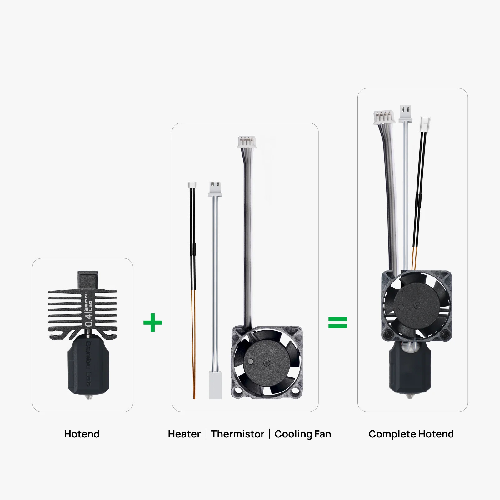 Hotend para la serie BambuLab  - Hotend 0.4Mm reseña y precio