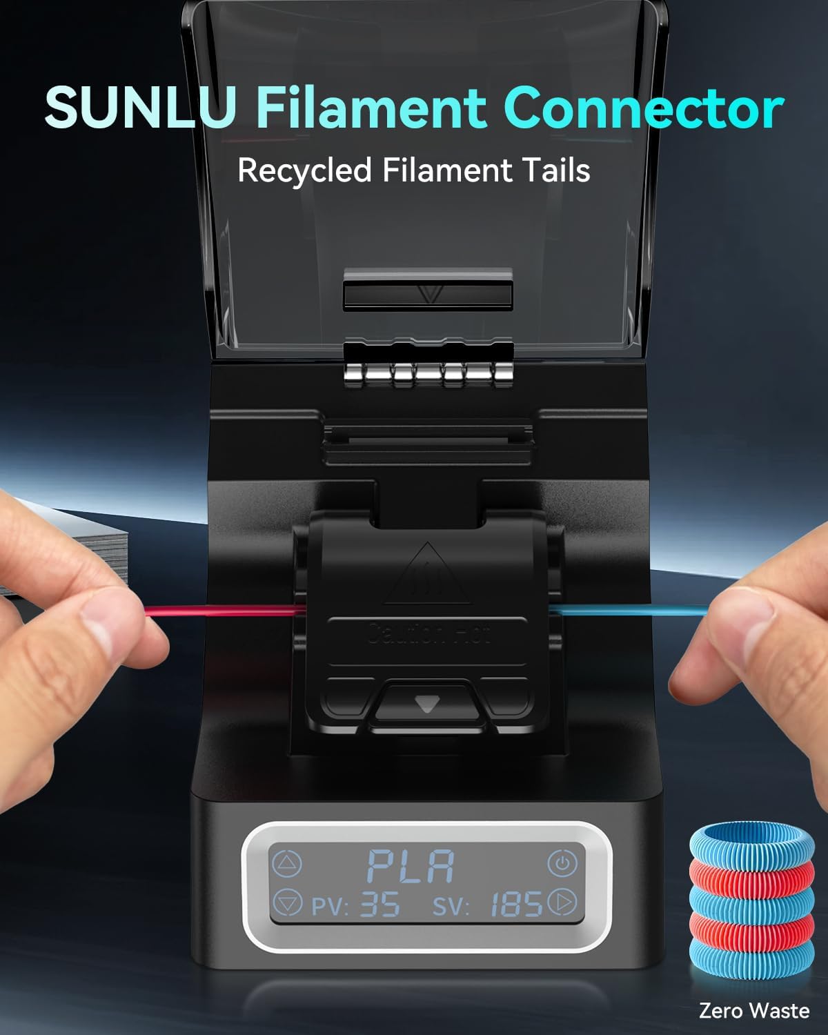 Conector de filamento SUNLU FC - Abs Filament reseña y precio