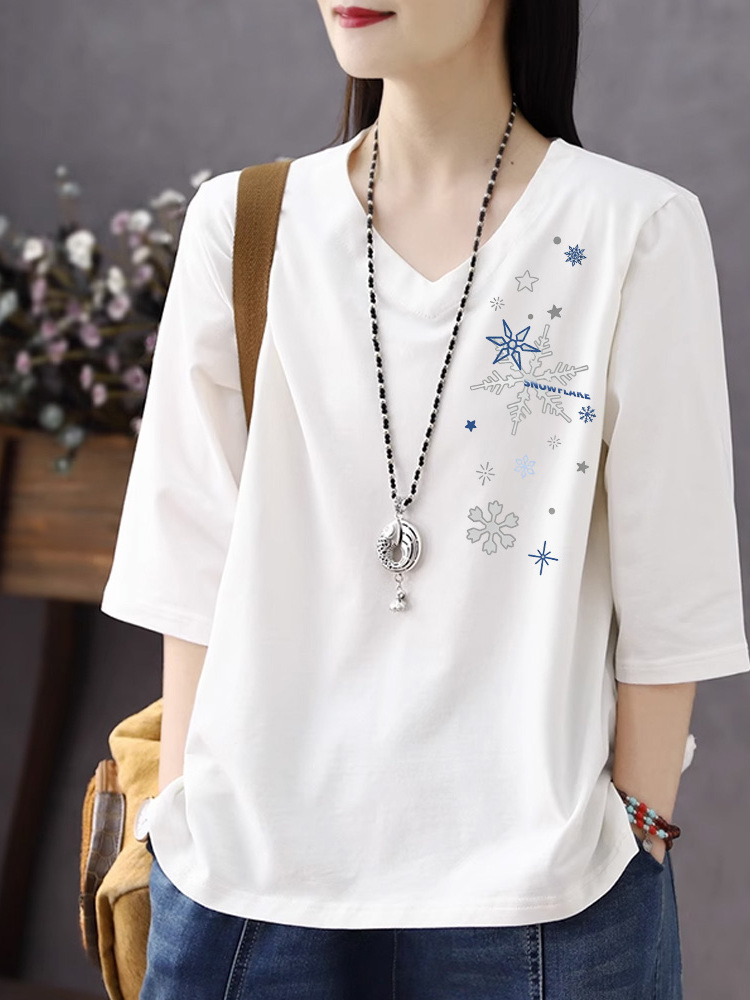 Camiseta de algodón puro con c - Resin Vat reseña y precio