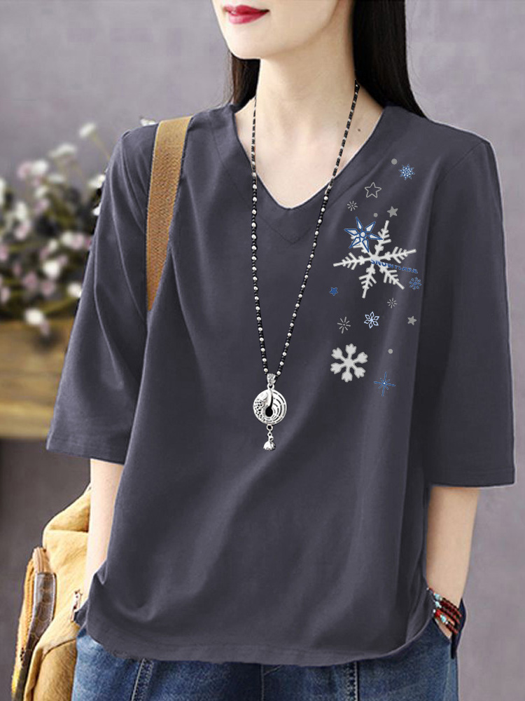 Camiseta de algodón puro con c - Resin Vat reseña y precio