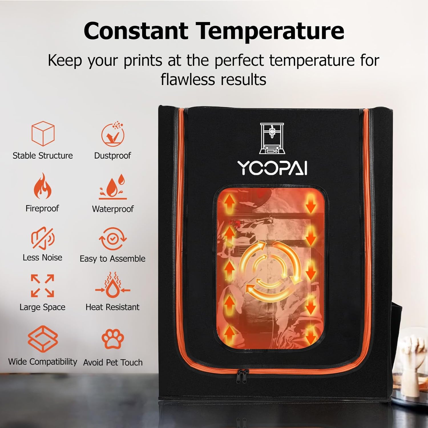 CREALITY YOOPAI carcasa para i - Enclosure 3D Printer reseña y precio