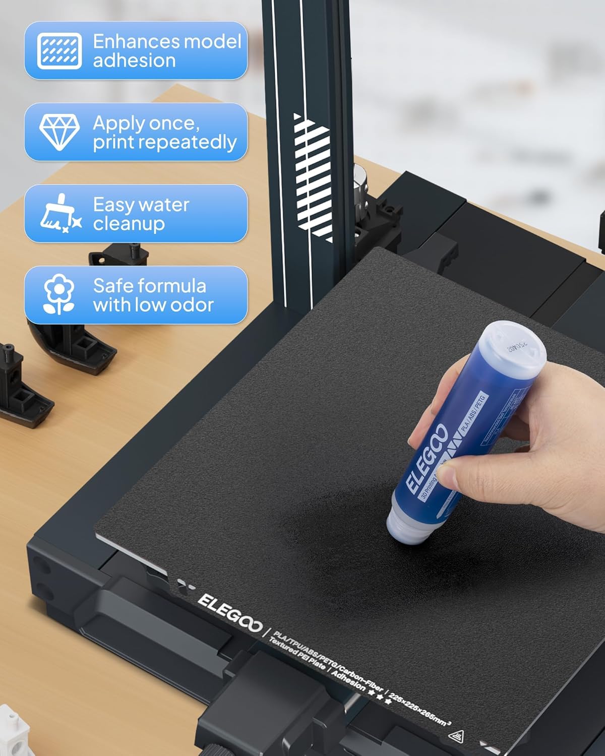 Pegamento Adhesivo para Impres - Build Plate reseña y precio