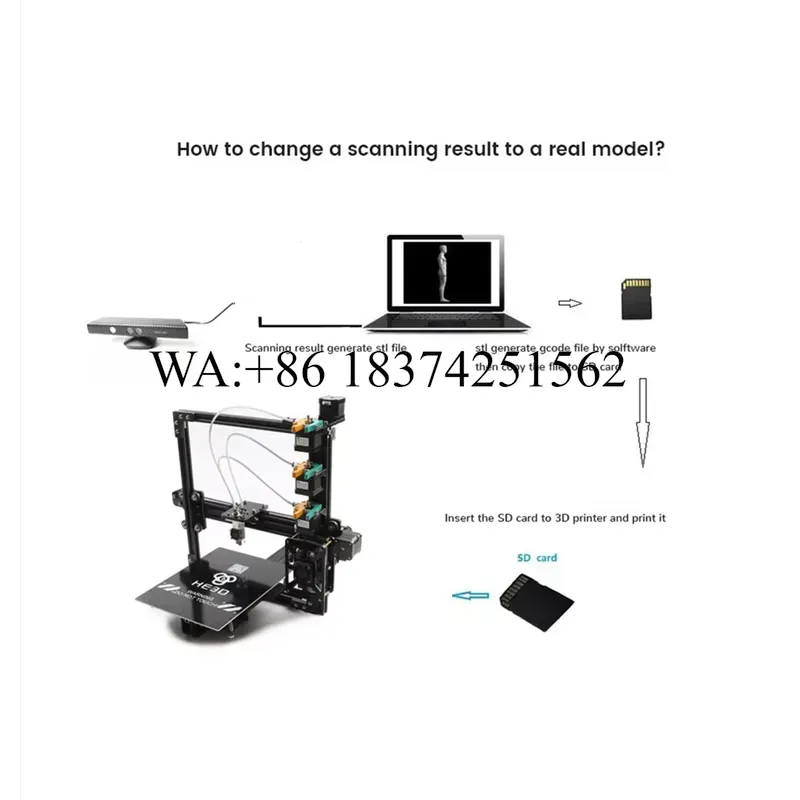 Escáner 3D de Alta Precisión W - Handheld 3D Scanner High Precision reseña y precio